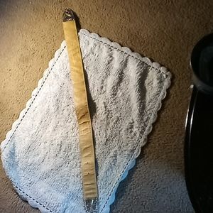 MZ Vintage Genuine Leather wide belt